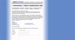 Desktop Screenshot of interkorrektor.de